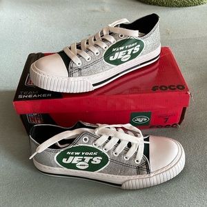NWB NFL NY Jets Sneakers